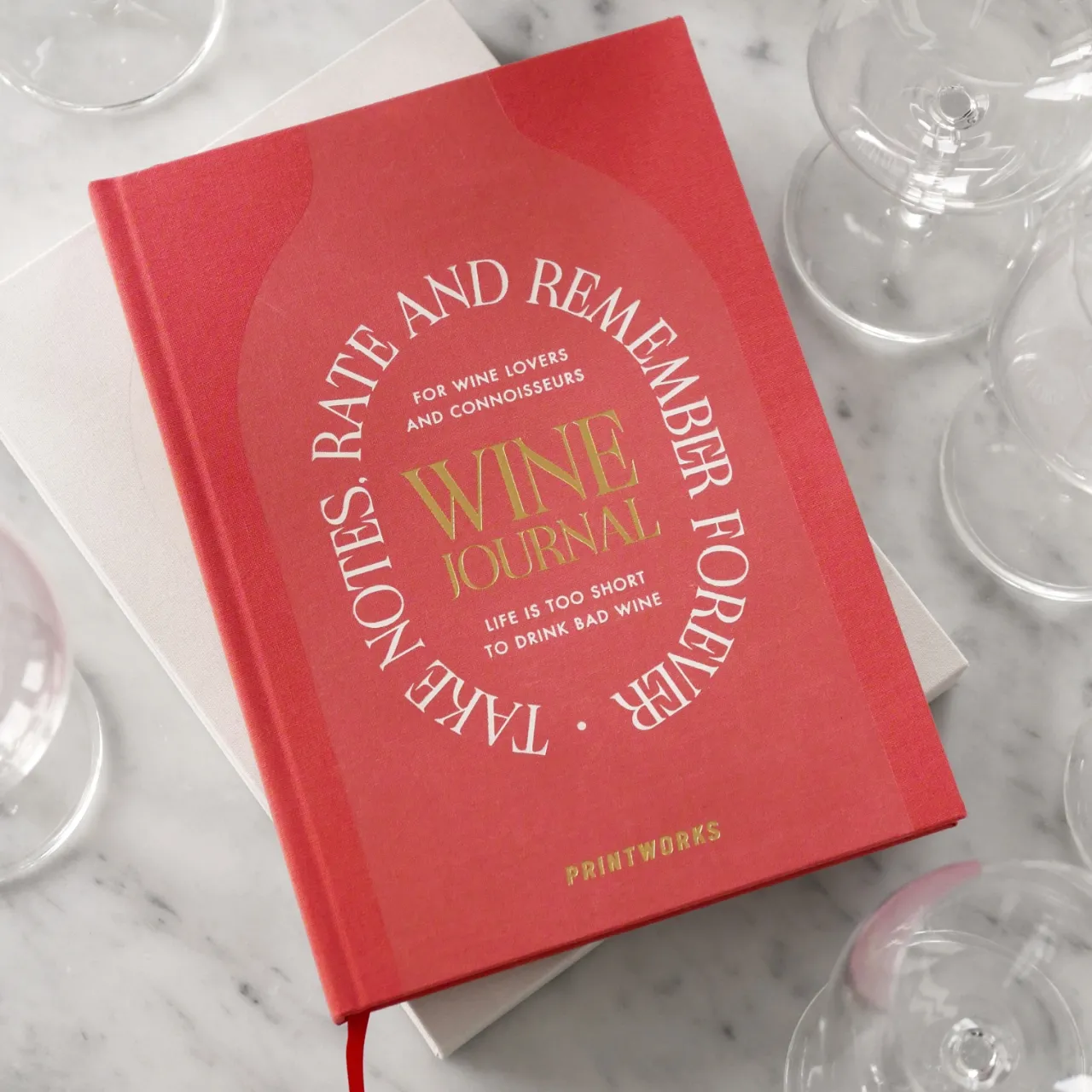 Sale Bok Wine Tasting Journal Designböcker|Sommarfavoriter
