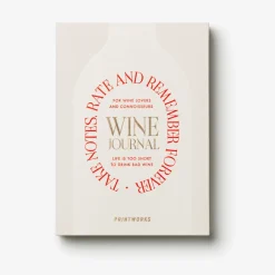 Sale Bok Wine Tasting Journal Designböcker|Sommarfavoriter
