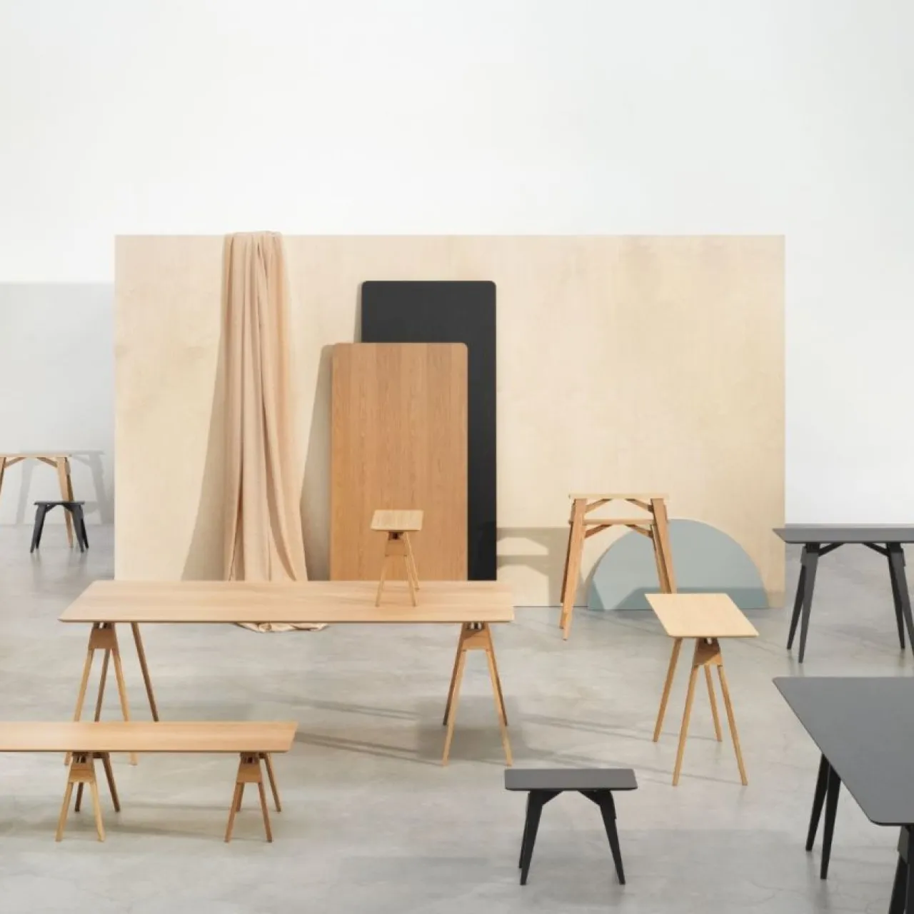 Online Bord Arco small Vit K Rektangulärt Matbord