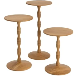 Bord Pedestal Ek Sidobord