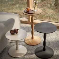 Bord Pedestal Ek Sidobord