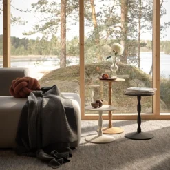 Bord Pedestal Ek Sidobord