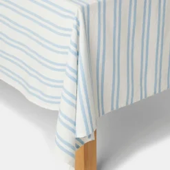 Hot Bordsduk Striped 145x250 cm blå Köksinredning