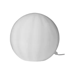 Sale Bordslampa rund glas Randig vit Bordslampor|Lampor