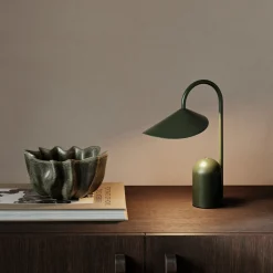 Sale Bordslampa Uppladdingsbar Arum Grön Barn Barnrum|Bordslampor