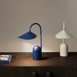 Best Bordslampa Uppladdingsbar Arum Klarblå Barn Barnrum|Bordslampor