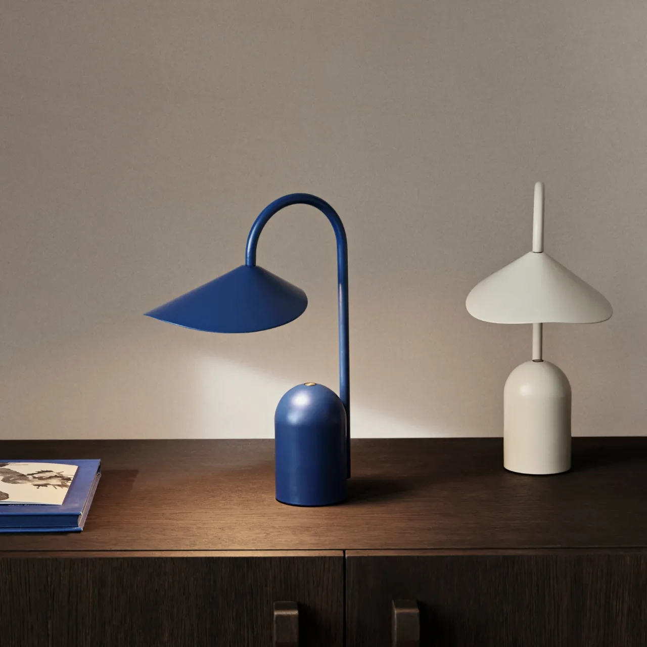 Best Bordslampa Uppladdingsbar Arum Klarblå Barn Barnrum|Bordslampor