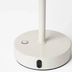 Clearance Bordslampa uppladdningsbar Ebba Vit Bordslampor|Uppladdningsbara Lampor