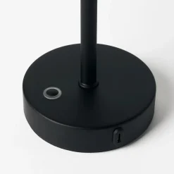 Discount Bordslampa uppladdningsbar Ebba Svart Bordslampor|Uppladdningsbara Lampor