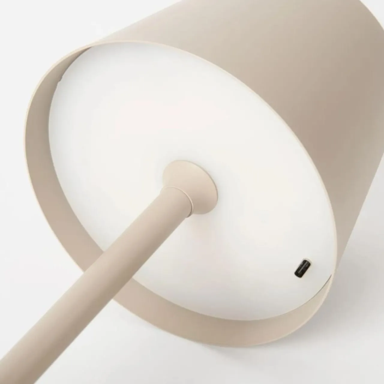 Hot Bordslampa Uppladningsbar ELSA Beige Bordslampor|Uppladdningsbara Lampor