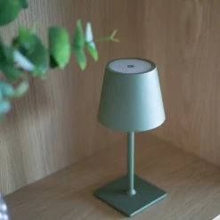 New Bordslampa Uppladningsbar ELSA Grön Bordslampor|Uppladdningsbara Lampor