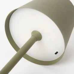 New Bordslampa Uppladningsbar ELSA Grön Bordslampor|Uppladdningsbara Lampor