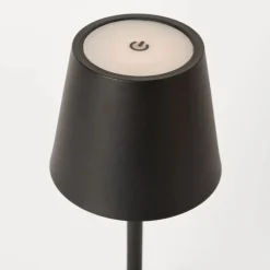 Outlet Bordslampa Uppladningsbar ELSA Svart Bordslampor|Uppladdningsbara Lampor