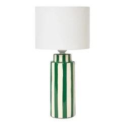 Hot Bordslampa Waldo Stripes Grön Bordslampor