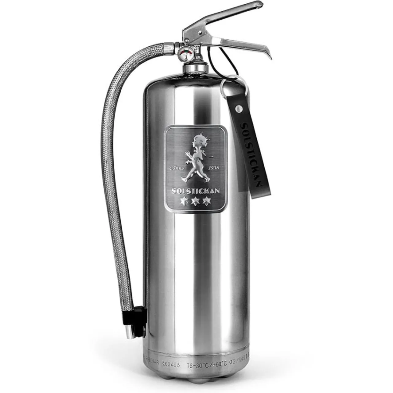 Discount Brandsläckare 6 kg rostfritt stål Brandsläckare & Brandfiltar