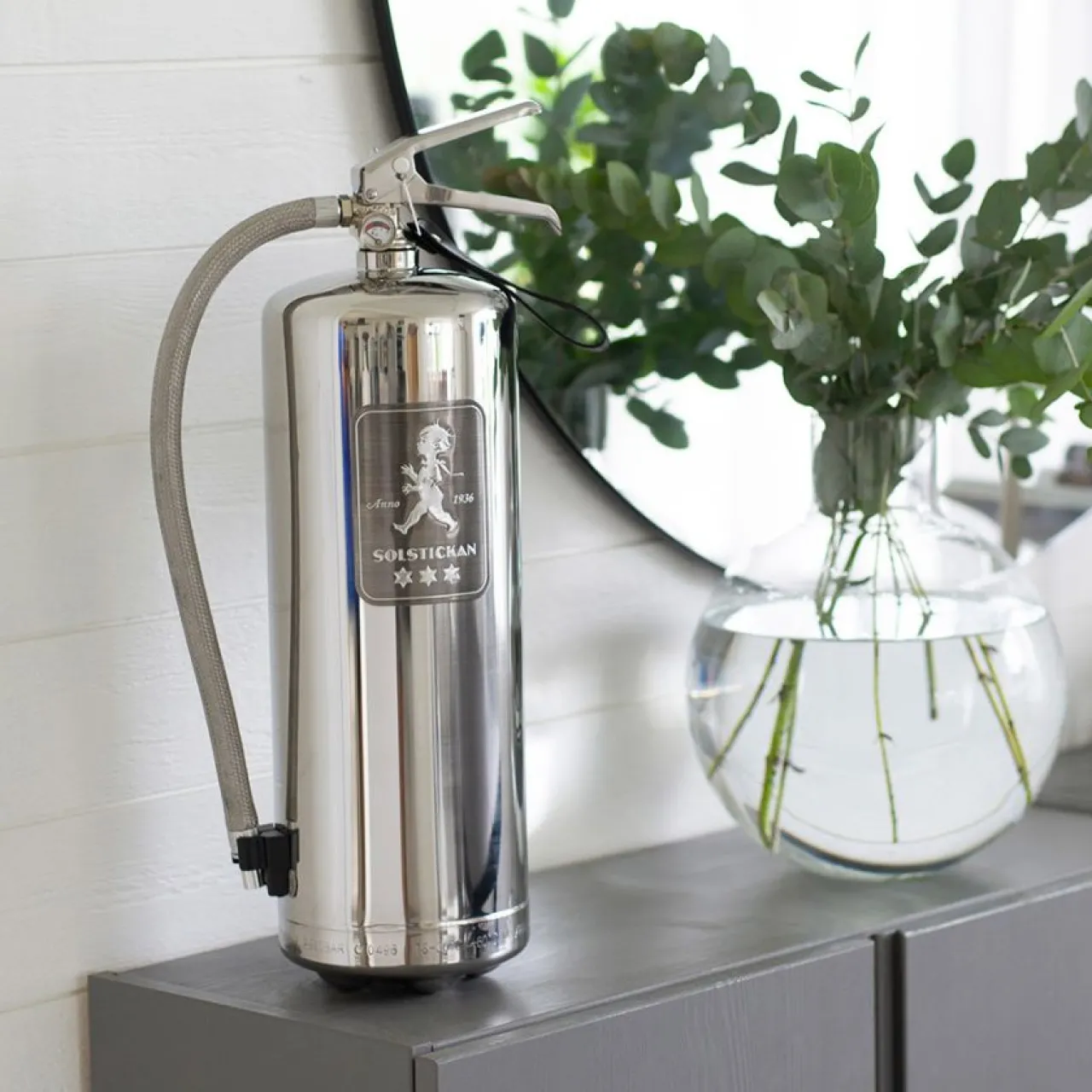 Discount Brandsläckare 6 kg rostfritt stål Brandsläckare & Brandfiltar