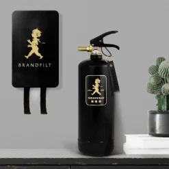 Discount Brandsläckare svart/guld 2kg Brandsläckare & Brandfiltar