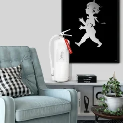 Hot Brandsläckare 6 kg vit/vit Brandsläckare & Brandfiltar|Julklappstips