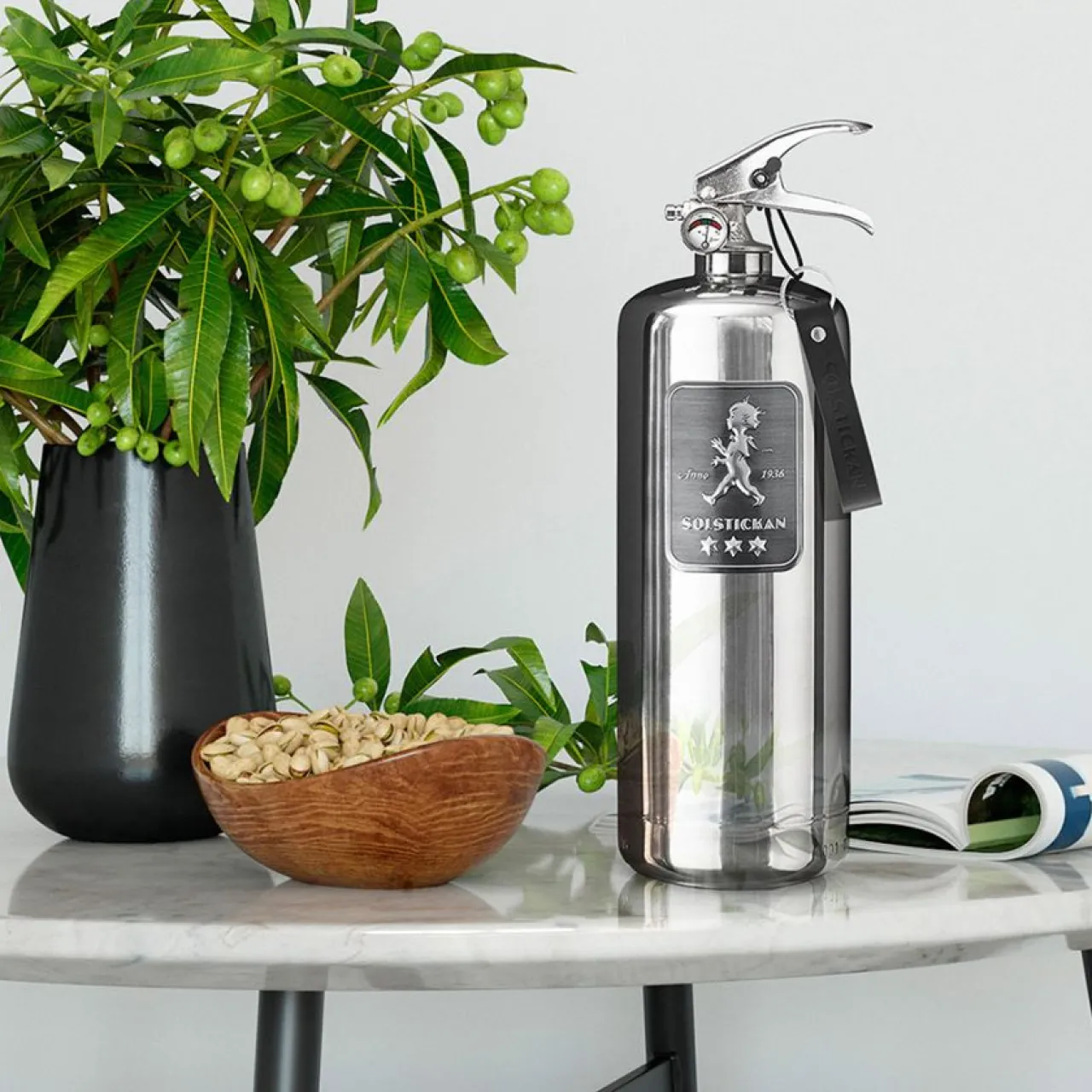 Brandsläckare stål Brandsläckare & Brandfiltar