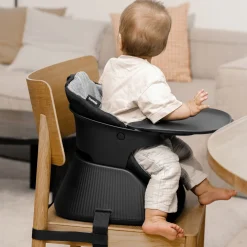 New Bärbar barnstol Charcoal Black Barn Barnrum|Barn I Köket