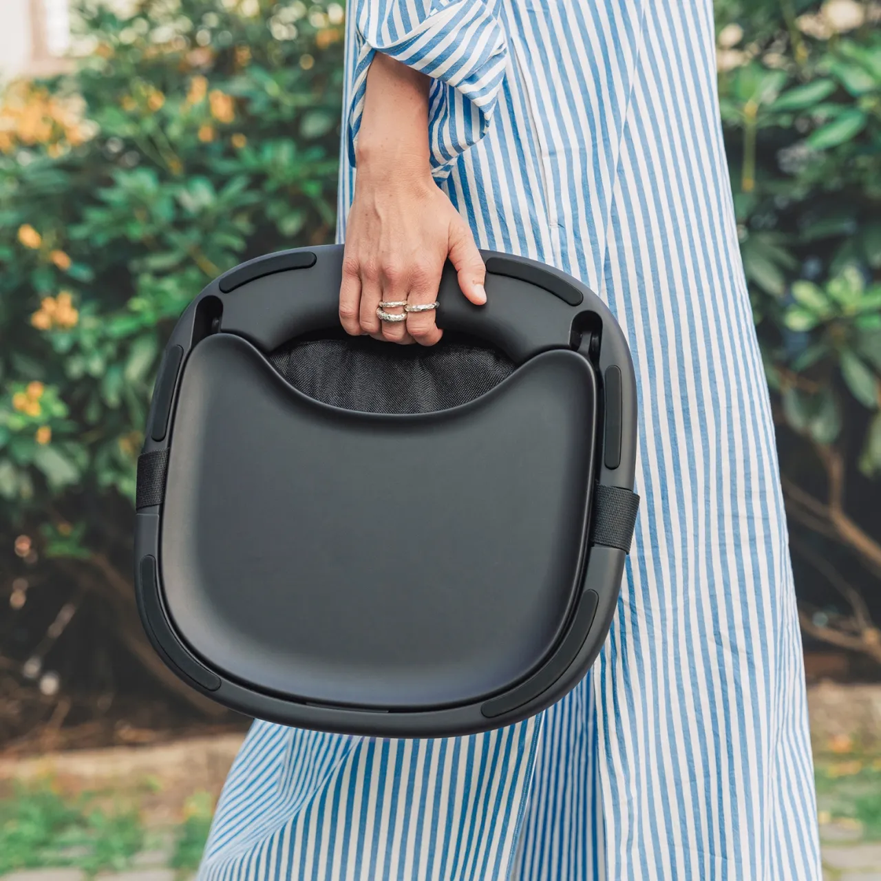 New Bärbar barnstol Charcoal Black Barn Barnrum|Barn I Köket