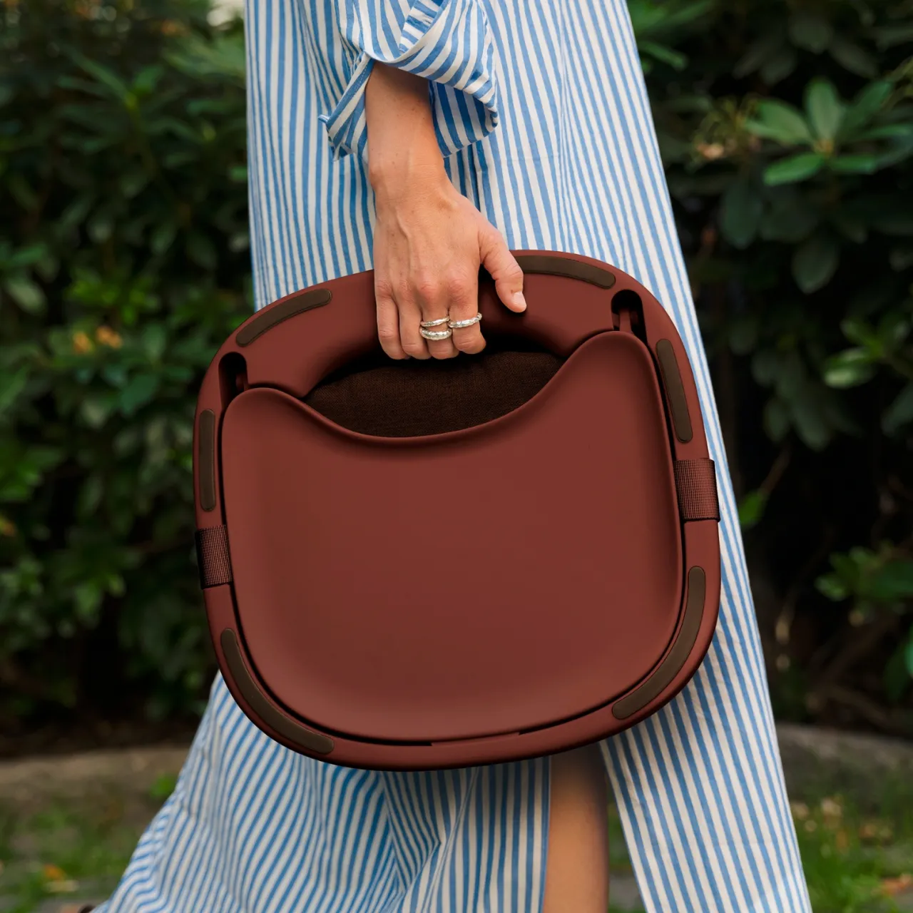 Best Bärbar barnstol Mahogany Red Barn Barnrum|Barn I Köket