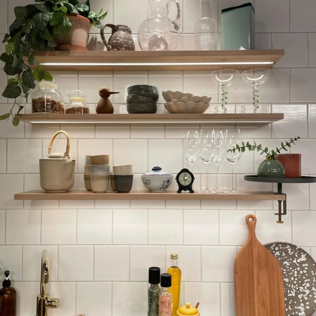 New Bricka Clamp Tray L antracit Småförvaring|Brickor