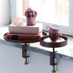 New Bricka Clamp Tray L vinröd Småförvaring|Brickor