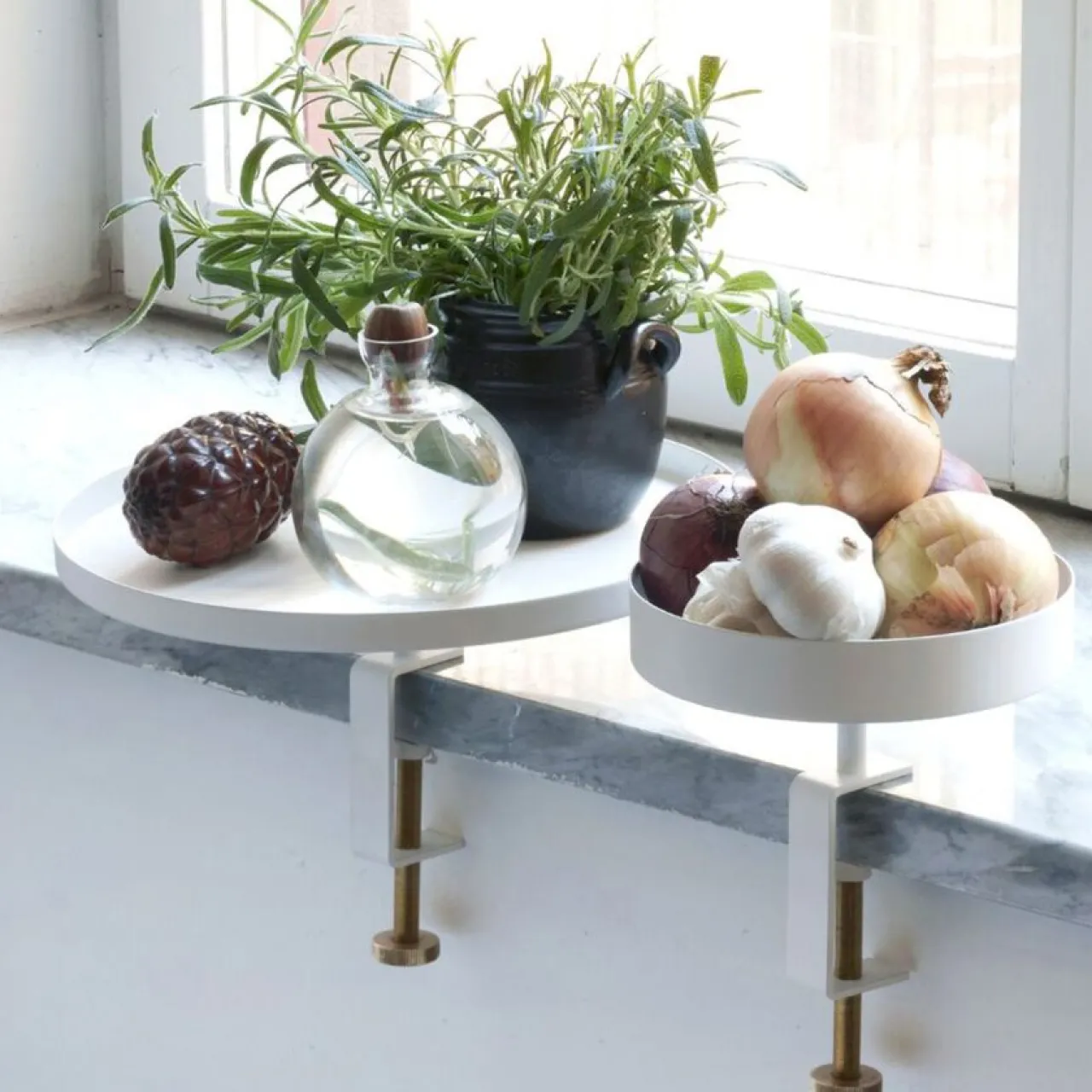 Sale Bricka Clamp Tray S vit Småförvaring|Brickor