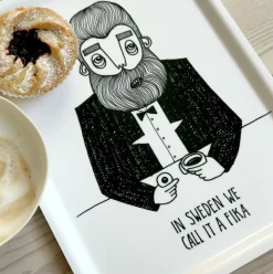 Clearance Bricka In Sweden we call it fika Brickor|Köksinredning