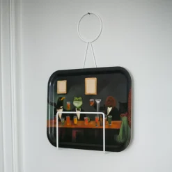 Outlet Brickhållare Brickfia vit Väggdekorationer