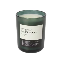 New Doftljus med kork lock 450gr Mörk grön Novent|Julfavoriter