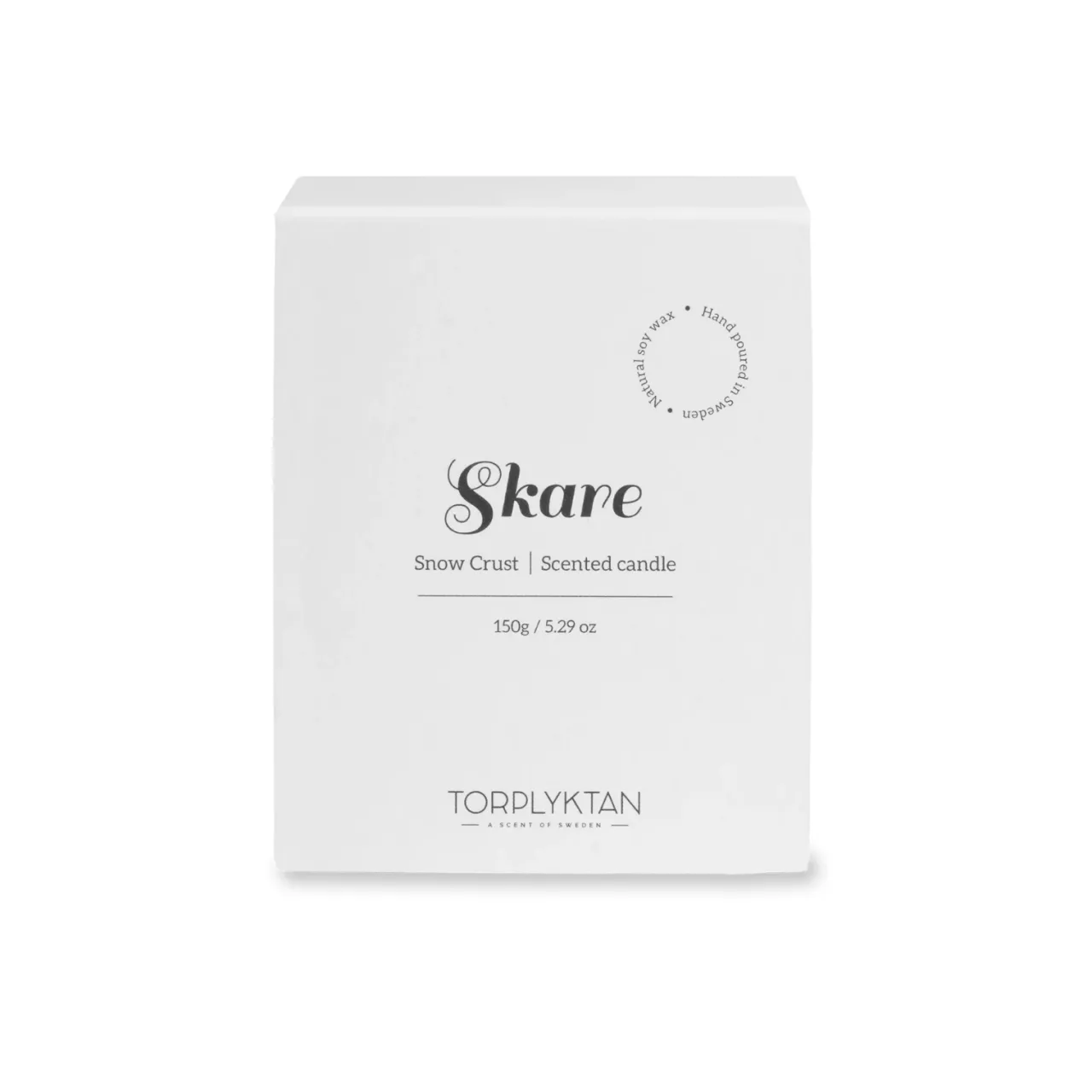 Doftljus Skare 150g vit Till Julklappsspelet|Adventspresenter