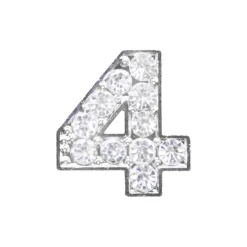 DRMZ 4 - Silver Rhinestone Drmz