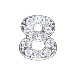 New DRMZ 8 - Silver Rhinestone Drmz