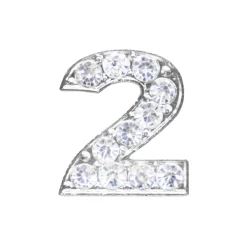 Hot DRMZ 2 - Silver Rhinestone Drmz