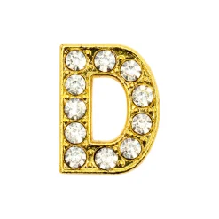 Hot DRMZ D - Gold Rhinestone Drmz