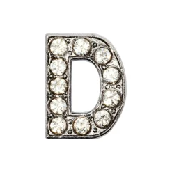 Hot DRMZ D - Silver Rhinestone Drmz