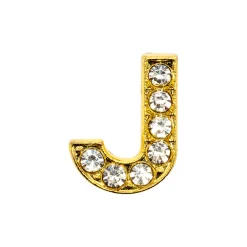Online DRMZ J - Gold Rhinestone Drmz