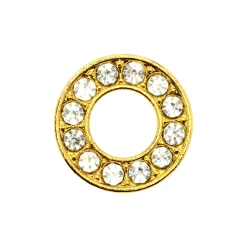 Hot DRMZ O - Gold Rhinestone Drmz