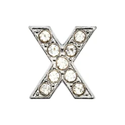 Sale DRMZ X - Silver Rhinestone Drmz