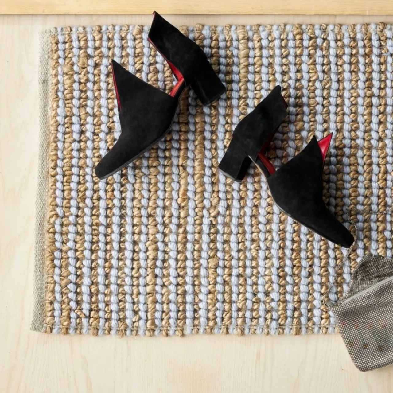 Clearance Dörrmatta Stop 80x50cm Blå Mattor