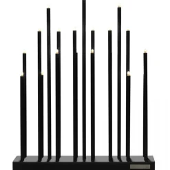 Elflugan Grande kolsvart Lampor|Julbelysning