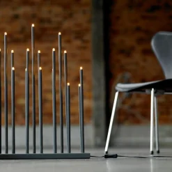 Elflugan Grande kolsvart Lampor|Julbelysning