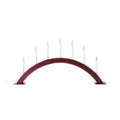 Best Elljusstake Aron Bordeaux Julbelysning|Adventsljusstakar