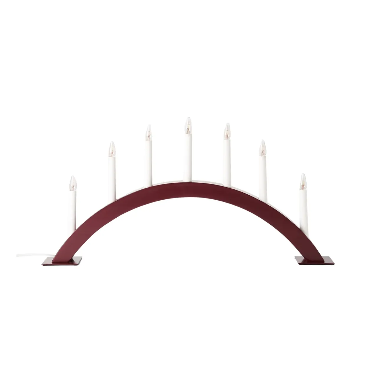 Best Elljusstake Aron Bordeaux Julbelysning|Adventsljusstakar