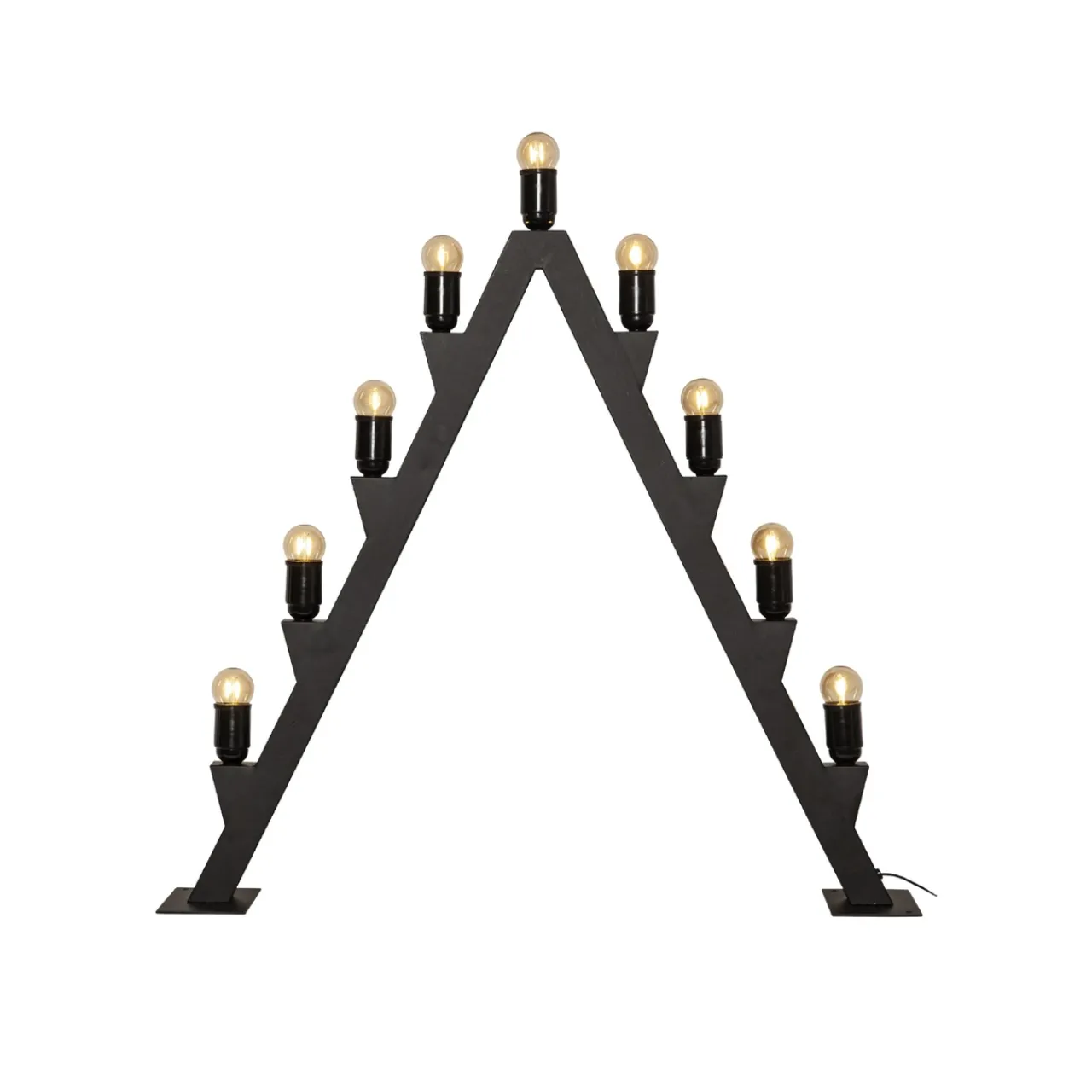 Elljusstake Max Svart Utebelysning|Julbelysning