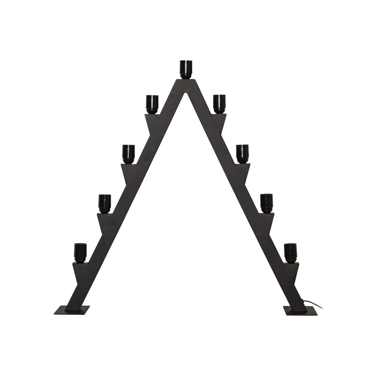 Elljusstake Max Svart Utebelysning|Julbelysning