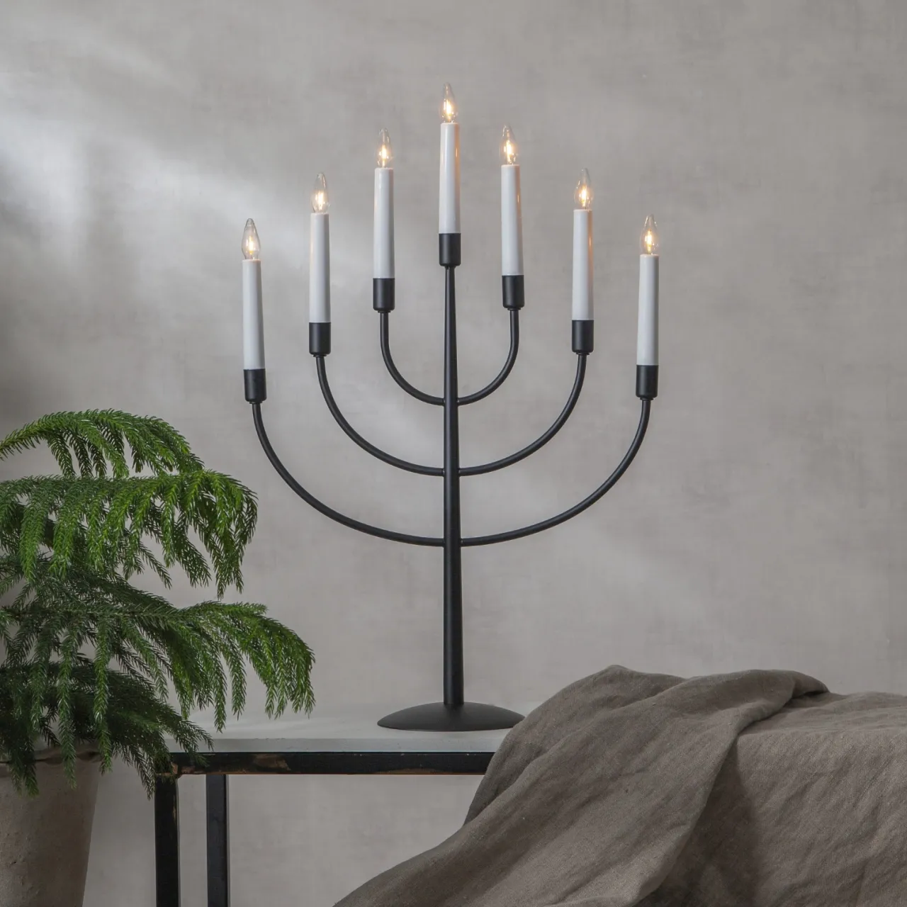 Best Elljustake Titus Svart Julbelysning|Novent