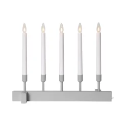 New Elljustake Vind Grå Julbelysning|Novent